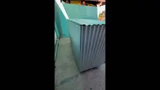 Urban Bike Locker Part 2 Exterior Installed