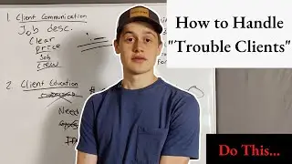 How to deal with a trouble client | how to handle difficult clients in the lawn care industry.
