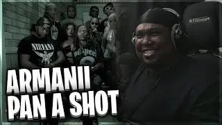 ARMANII - pan a shot (Official Video) (REACTION)
