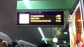RET Metro SG2 De Akkers Tot Capelsebrug Lijn C !!