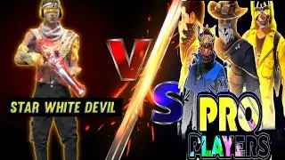⭐ STAR WHITE DEVIL V/S PRO PLAYER ON CUSTOM LIKE RISTAR GAMEPLAY @WHITE444YT @RUOK1