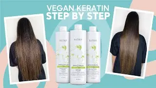 Step by step guide how to use Amazonliss Vegan Keratin Hair Treatment Set 33.8 oz