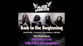Black Sabbath - Back To The Beginning The Final Show July 5, 2025 (Audio Only)