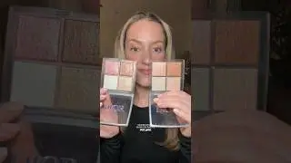 How pretty is this Dior glow face palette?! #makeupshorts #highlighter #diormakeup