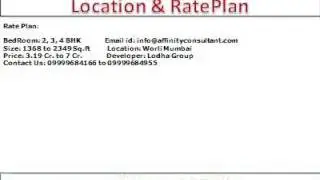 Lodha Worli Blue Moon