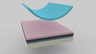 Mattress 3D Animation   MLILY AUSTRALIA