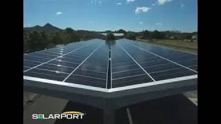 Solarport Solar Carparks Solar Carports Completed Mullumbimby 100kW