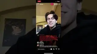 Lil huddy Instagram live answering questions and talking about unreleased “addicted to you” song