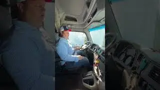 Обучение вождению с CDL в кабине за 3 минуты #школаводителейгрузовиков #грузоперевозки