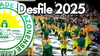 DESFILE Mocidade Amazonense 2025 - Carnaval de SANTOS #BotaOFone #PioneiroNoVídeoDosBreques
