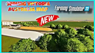 GERUNG VICTORIA AUSTRALIA MAP - NEW MULTIFRUIT MOD MAP: FARMING SIMULATOR 22 *FLY OVER*