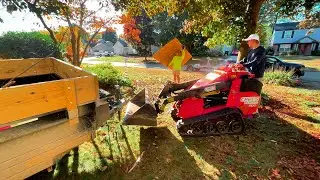 Two Skid Steer Jobs in One Day 🚜 | 20 Year Old Landscaping Business Owner