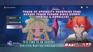 Verina Support Lembur, Camellya DPS. Tower of Adversity Overdrive Zone Hazard Tower. Wuthering Waves