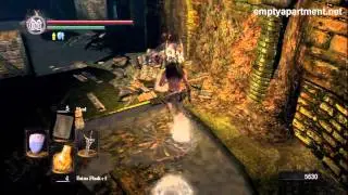 Dark Souls - NPC Захватчик Кирк, Рыцарь Шипов. Первая локация &mdash; Глубины [HD] [Комментарии]