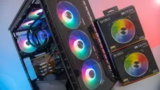 Lian Li Bora BR ARGB Fans - Review + Installation