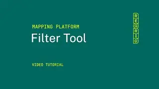 Regrid Mapping Platform - Filter Data