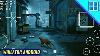Stray Gameplay on (Windows) Winlator 7.1.5 Glibc Afei for Poco F4