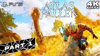 ATLAS FALLEN PS5 Walkthrough Gameplay Part 1 - No Commentary (4K60FPS)