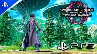 Sword Art Online Fractured Daydream NEW Gameplay Demo PS5 (Beta)