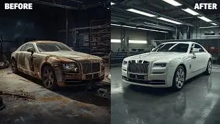 I Restored an Abandoned Rolls-Royce Spectre | Luxury Car Restoration