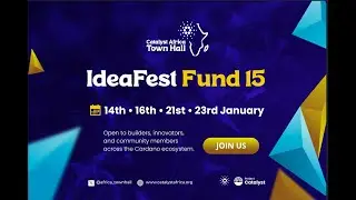 Catalyst Africa Town Hall IdeaFest &ndash; Fund 15 | Pitch Session (Part 2)