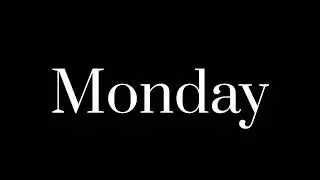 Monday, relax music