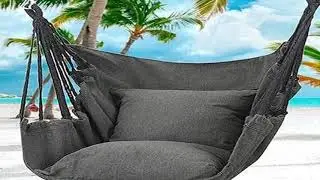Portable Outdoor Camping Hammock Chair Canvas Swing Hanging Chair Leisure Lazy Rocking Chairs For Pa