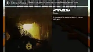CS:GO AWPARENA Custom Map Gameplay #1