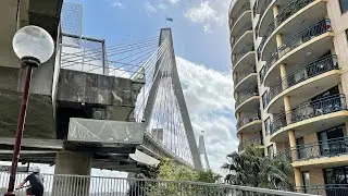 [4K] Solo Walk across Sydney - Anzac Bridge