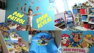 PAW PATROL BEDROOM REVEAL | TODDLER BEDROOM REVEAL | BIG BOY ROOM MAKEOVER