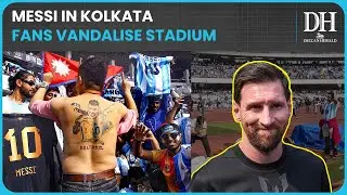 Messi in Kolkata: Fans Cheated, Angry and on a Rampage | Salt Lake Stadium Scenes