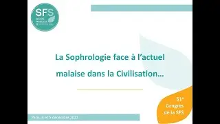 Congrès Société Française de Sophrologie 2021