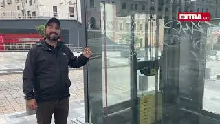 Los primeros grafitis del Metro de Quito, en menos de un mes