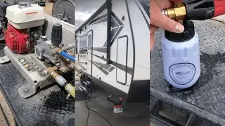 How to Apply Soap to an RV Using a Foam Cannon