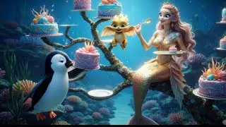 The Mermaid&rsquo;s Love Story।The Mermaid&rsquo;s Birthday ।।The Dragon Baby&rsquo;s Kidnapping#marmaid #cut #Dragon 
