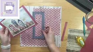 Scrapbook Process Video #52: Day 5 of Christy&rsquo;s Beautiful Life 30 Days of Sketches. #30dscbl10