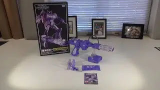 Transformers Masterpiece Takara Tomy  MP-29 SHOCKWAVE Review & QUAKEWAVE Comparison LASERWAVE