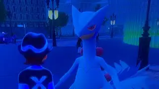 Pok&eacute;mon legends za evolving shiny treecko into mega shiny sceptile 