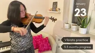 Adult Beginner Violinist - 3.5 months progress 《Lu Xiao Yu》