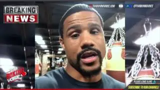 Andre Dirrell Post Fight Thoughts on Gennady Golovkin Beating Daniel Jacobs