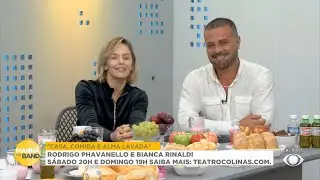 Bianca Rinaldi e Rodrigo Phavanello em 