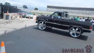 TNTOYZ Box Chevy and Shortbed Pull Up @ Stuntfest 2k14