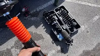 Installing SF Racing Coil Overs (divorced set up) on 1998 Mercedes Benz SL500