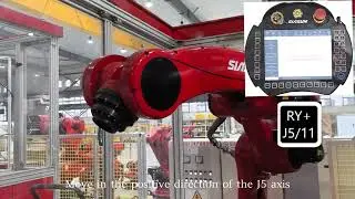 Training of basic operation of Siasun Robot