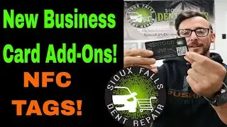 New business card add-on! NFC Tags - Just Tap It To Your Phone