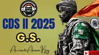 CDS II 2025 ANSWER KEY | GS | ACCURATE PAPER DISCUSSION | Pathfinder Defence Academy
