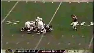 Virginia Tech Beating Up Hunter Cantwell