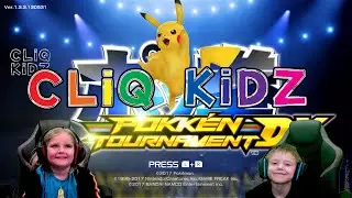 CLiQ KiDZ Finally Play Pok&eacute;mon 2 Player in Pokken Tournament DX Local Couch Co-op on Nintendo Switch