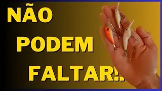 6 ISCAS QUE N&Atilde;O PODEM FALTAR NA SUA CAIXINHA DE ISCA ULTRALIGHT! PESCA ULTRA LIGHT.