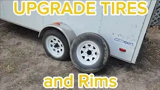 UPGRADE Tires sizes on a Trailer